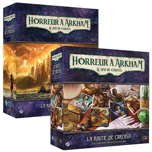 Parkage PKGamePack Horror in Arkham JCE: La Route de Carcosa (Campagne + Investigatoren) – Französische Version