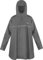 normani Kinder Regenponcho Regenjacke mit Ärmeln und Kapuze - 12.000 mm Wassersäule und 3M™ Scotchlite™ Reflektor - Regencape für Junge und Mädchen Farbe Anthrazit