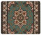 Tapis de souris traditionnel oriental rectangulaire en caoutchouc antidérapant pour ordinateur portable, ordinateur, bureau 7 x 21,8 cm