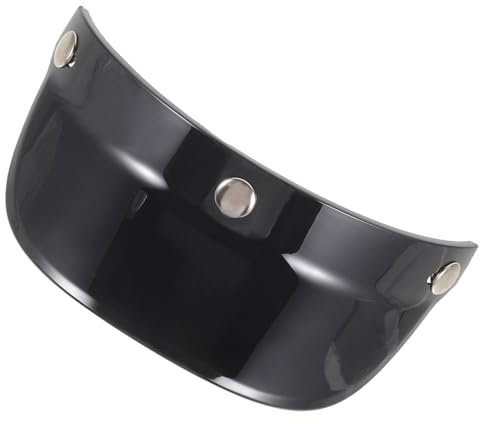 DRESSOOS Gesichtsvisier Und Windschutz Motorradhelm-Windschutz Outdoor-helmvisier Helmschirm -Schutz-helmvisier Football-Helm- Schutzvisier Für Motorräder Halber Helm Sonnenblende STK