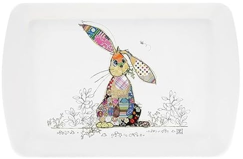 Lesser & Pavey British Designed Small Serving Tray | Dinner Tray For Multiple Uses Around The Home | Binky Bunny Trays For Food Serving Or Drinks Serving - Bug Art