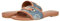 GUESS Hammi, Sandali Bassi Donna, Blue Denim 420, 38 EU