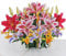 Favour Pop Up® - ein prachtvolles Orchideenbouquet in 3D, zum Geburtstag, zum Jubiläum, auch für Geldgeschenk oder Gutschein. XP924