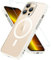 RC1WD Magnetisch Hülle für iPhone 13 Pro Hülle 6,1 Zoll, mit Panzer Schutz Glas, Stoßfest Rundumschutz Rückseite Transparent Case Schutzhülle Handyhülle für iPhone 13 Pro (Weiß)