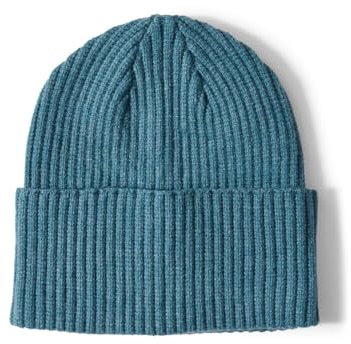 CECIL Damen B572542 Strick-Beanie, Aqua Melange, A