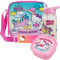 Get Trend Hello Kitty Bolsa Termica Porta Alimentos con Fiambrera Infantil y Botella de Agua 400ml Set de Almuerzo Infantil 3 Piezas Regalo para Niños (Hello Kitty)