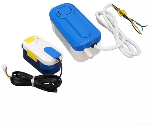 HpLive Aire acondicionado bomba de condensado, bomba de condensado HAVC para aire acondicionado mini split deshumidificador, 24 l/h, bomba de drenaje automática con depósito extraíble