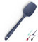 Doosu Silicone Spoon Spatula, 315℃ Heat Resistant Flexible Cooking Spoon Kitchen Rubber Spoonula Scraper for Mixing Stirring Scraping Serving Non-Stick Cookware (28.9cm, Midnight Blue)