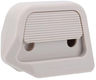 Mini Ceramic Paper Cutter, Auto-Retractable Pocket-Sized Magnetic Box Cutter Stays Sharp 10X Longer Box Opener Utility Knife for Packages Cardboard Envelopes (Khaki)