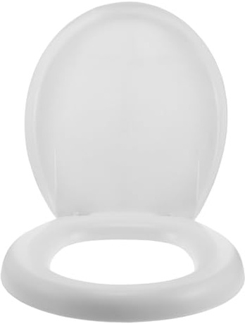 PAMINGONO Länglicher Toilettensitz aus Eva mit Soft Close Funktion Weich Gepolstert für Senioren Universelle Kompatibilität für Familienbadezimmer