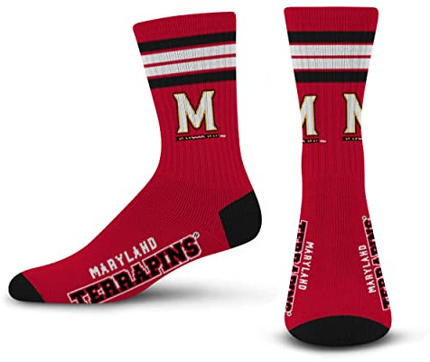 For Bare Feet 4 Streifen Deuce Crew NCAA