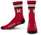 For Bare Feet 4 Streifen Deuce Crew NCAA