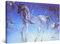 Startonight Impression Sur Toile Salvador Dali Licorne, Tableau Reproduction- Decoration Murale Salon Moderne - Image sur Toile - 60 x 90 cm Idée Cadeau Élégante et Originale Effet Lumineux Nocturne