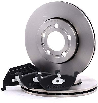 RIDEX 3405B0317 Bremsenset Vorne Belüftet 256mm - Bremsen Set mit Bremsscheiben und Bremsbeläge Satz