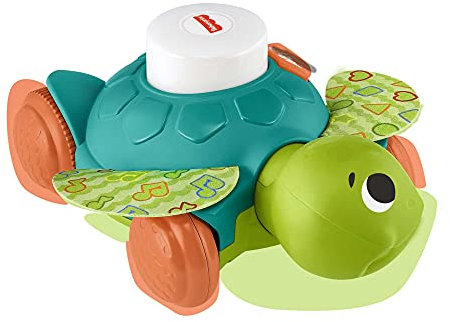 Fisher-Price GXK35 - BlinkiLinkis Meeresschildkröte, deutsche Sprachversion, für Babys ab 9 Monaten