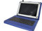 theoutlettablet® Funda con Teclado extraíble en español (Incluye Letra Ñ) para Tablet Samsung Galaxy Tab A7 WiFi 10,4 (2017) Type-C Color Azul