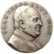 Medaillon aus Papst und Madonna von Pompei – hergestellt in hoher Relief – 100 % Made in Italy