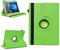 NAmobile Tablet Schutzhülle kompatibel mit Teclast T50 T45 P30 T40 M50 M40 P25T aus Kunstleder Hülle Tasche Standfunktion 360° Drehbar Schutz Cover Universal Case, Farben:Grün