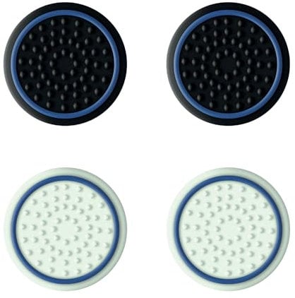 Trust Gaming GXT 266 Tappi Pulsanti Copertura di Protezione, Set di 4 Gommini per lo Stick Analogico, Controller PS5, DualSense, PlayStation 5