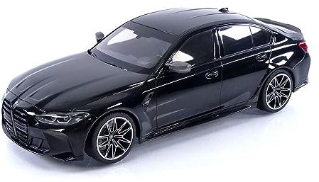 Minichamps 155020202 1:18 BMW M3-2020-Black Collectible Miniature Car, Black