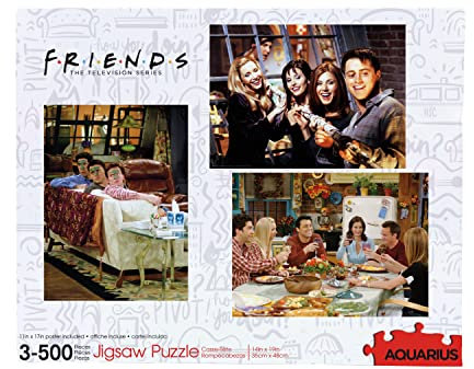 Friends TV Series 500 Piece Jigsaw Puzzles | Set of 3 Puzzles