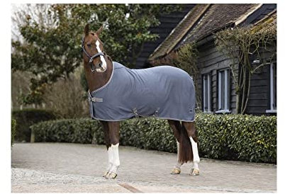 LeMieux Abschwitzdecke Arika Jersey-Tek Grau 155 cm - 155 cm - Grau