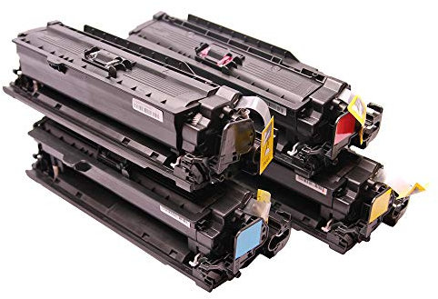 Set 4x Alternativ Toner (OHNE CHIP) für HP LaserJet Enterprise M554 M554dn M555 M555dn M555x, HP Laserjet Enterprise MFP M578 M578dn M578f, HP Laserjet Enterprise Flow MFP M578c M578z von Colori