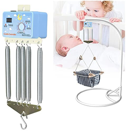 QMZDXH Baby Cradle Controller, Auto Rock Play Vibrating Sleeper Baby Swing Replacement Motor For Baby Cradle And Baby Hammock