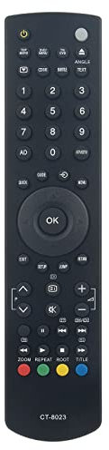 New CT-8023 Remote Control Replacement fit for TOSHIBA LCD LED TV's CT-8023 CT8023 CT 8023 19DL833B 19DL833G 22DL833B 22DL833G 23DL933B 23DL934B 26DL833B 26DL834B 32DL933B 32DL934B Remote Controller