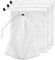 4 Replacement Mesh Bags for Pool Vacuum Cleaner, Pool Leaf Vacuum Cleaner Net Bag, Fine Mesh with Locking Cord, Pool Vacuum Cleaner Filter Bag Cleaner Bag.