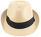 Carnavalife Sombrero Panamá Unisex Sombrero Paja Sombrero Mujeres y Hombres Sombrero ala Corta Sombrero Verano Sombrero Protección Sol UPF 50+ Sombrero Playa Fedora (FR/ES, Números, 59, Beige)