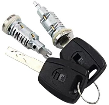 Verrouillage du hayon Cylindre Serrure Porte Pour Citroen Pour Jumper III 2006 2007 2008 2009 2010 2011 2012 2013 2014 2015 2016 2017 2018- (Couleur : 2 X lock cylinder)