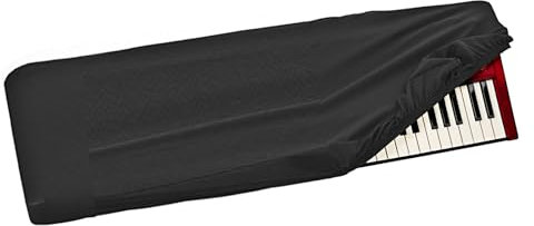 Musiin 73 and 76 keys piano keyboard dust cover,compatible with Nord Electro 6D 73 key, Yamaha NP-15, Luxury Chinlon Anti-dust & Scratch-proof, Smooth Touch & Custom Fit