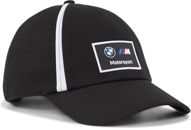 PUMA Unisex BMW MMS Heritage Dad Cap Dad Caps, PUMA Black,