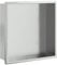 vidaXL Nicchia per Doccia Argento Spazzolato 32x32x9cm in Acciaio Inox, nicchia per Bagno, nicchia a Parete da Bagno, mensola Doccia