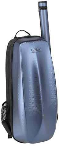 GEWA Violinkoffer Rucksack Space Bag 4/4-3/4 Blau