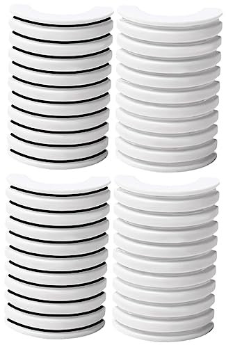 BELLIFFY Colle à Autoadhésive Gel Boîtes De Bandes Transparentes Et Noires Outils De Maquillage Pratiques Pour Application Rapide Des Faux