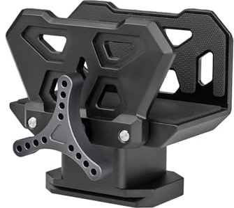 Tripod Stick Head Clamp Wide Bipod Clamp Stand Display Cradle Holder Rifle Clamp Rest Saddle