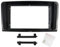 Nonuiny Car Radio Frame For MERCEDE For BENZ ML W164 2006-2010 9 Inch Car Radio FasciasDashboard Installation Trim Kit Frame Stereo Panel GPS Player(Frame)