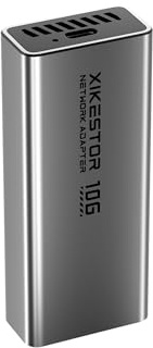 SKN-U310GT Adaptateur Ethernet USB 3.2 10GbE XikeStor - Jusqu'à 10 Gb/s - Compatible 10G/5G/2.5G/1G/100Mb Base-T - Pris en charge Thunderbolt 3/4 - Câble USB-C inclus