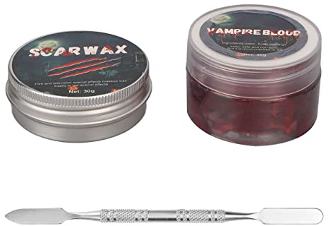 Sorandy Halloween-SFX-Make-up-Set, Sicher, Hautfreundlich, Gruselige Spezialeffekte für Halloween-Party, Cosplay, Material ABS
