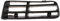 Gazechimp Plástico Negro Rejilla Derecha Inferior Esquina De Parachoques Para GOLF MK4 1997-2006