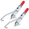 375lb Quick Release Capacity, Locking Action, J-Hook, Toggle Clamp, 2 Pieces