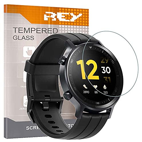 3X Protector de Pantalla para REALME Watch S, Cristal Vidrio Templado Premium