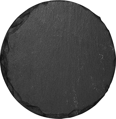 mtb more energy Schiefertafel Schiefer Schild Platte Kreis [1 Stück] - Ø 20cm - rund - DIY - zum selbst Beschriften oder Gravieren für Geschenke, Basteln, Haushalt, Garten