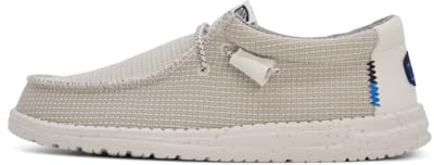 Hey Dude Wally Sport Mesh - Mens Shoes - White - Size EU 48