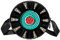 Messenger Bag Game Darts Board Wheel Crossbody Bag für Frauen Rund, Mehrfarbig, 6.7x6.7x2.3 in, Sling Rucksäcke