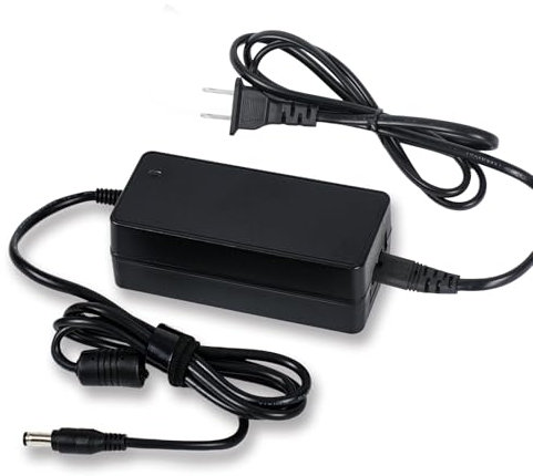 eeTao 42V 1.5A-2A Charger for GOTRAX GXL V2, Nano S3 ION, G2, G3, G4, G5, G6, Apex, Glider, XR Elite, XR Ultra 36V Li-ion Battery 42VDC DC42V FY0634201500 Power Supply Cable Cord