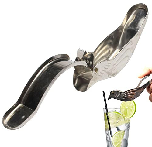 Zitronenpresse Vogel | Vogelform Limettenpresse | Handpresse Entsafter Aus Edelstahl 304 | Tragbare Manuelle Frucht-Limetten-Entsafter, Frucht-Entsafter Für Zuhause, Restaurant, Küche Und Bar