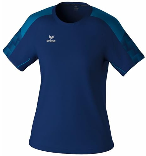 erima Camiseta EVO Star (1082422) Mujer, New Navy/Mykonos Blue, 44